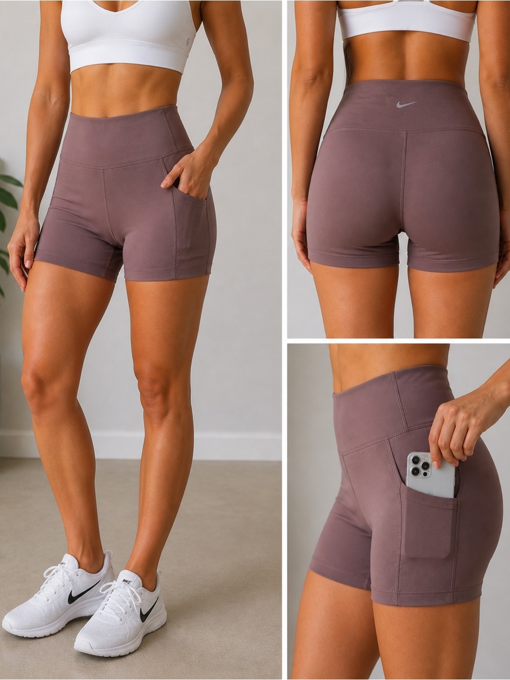 Nike Women’s Brown Athletic Training Shorts